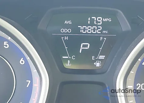 2011 Hyundai Elantra Gls (Ulsan Plant) from USA, damaged, VIN KMHDH4AE7BU120820